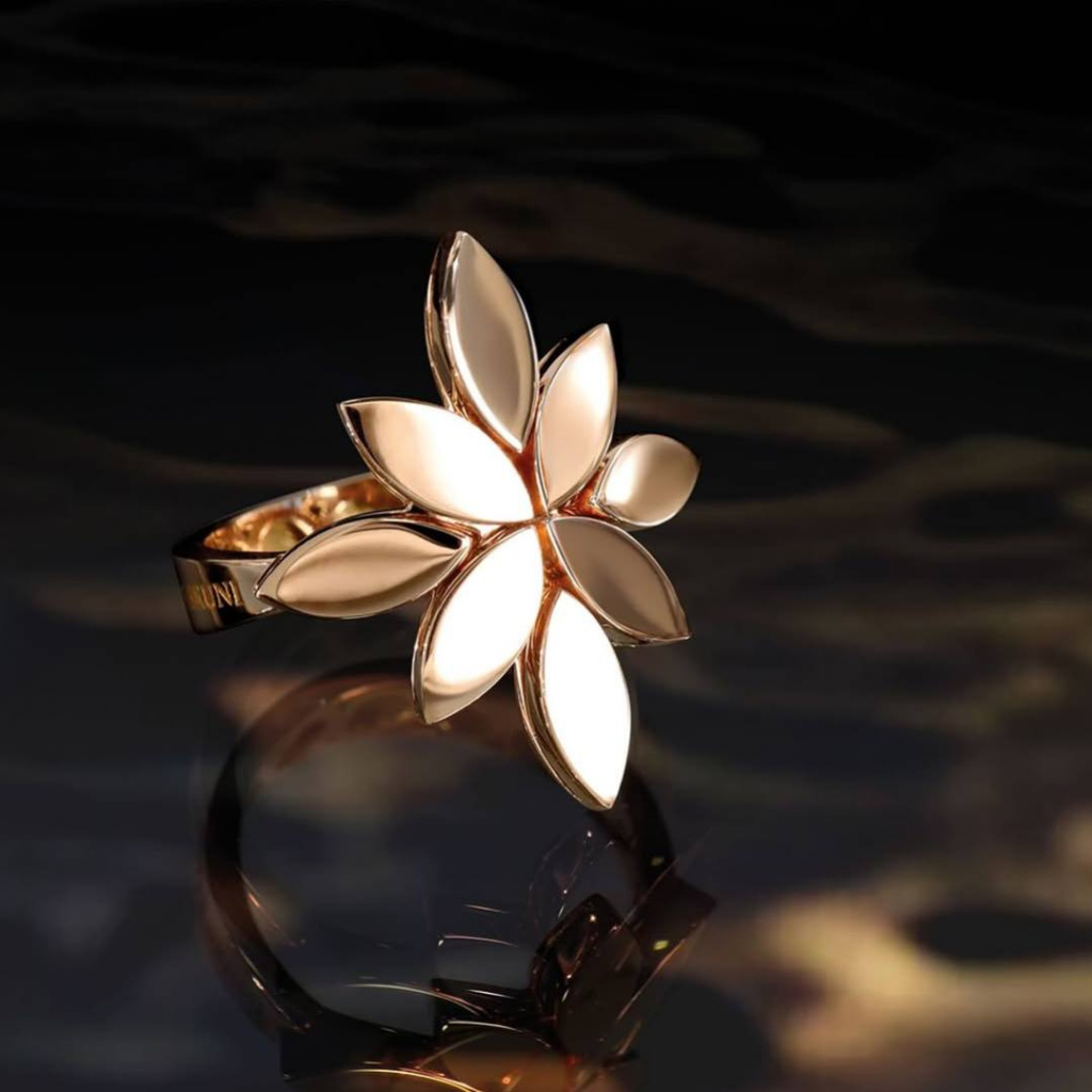 Кольцо Pasquale Bruni Ghirlanda из розового золота