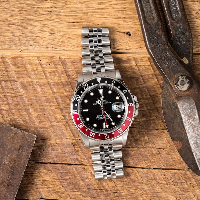 rolex gmt master 2 coca cola