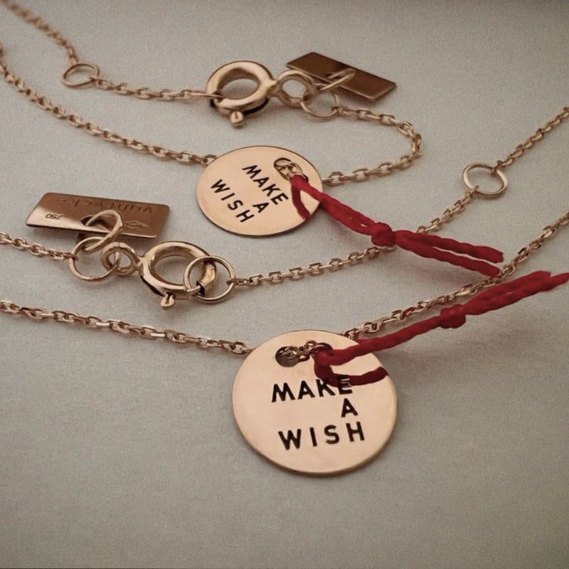 Колье Vanrycke Make a Wish из розового золота