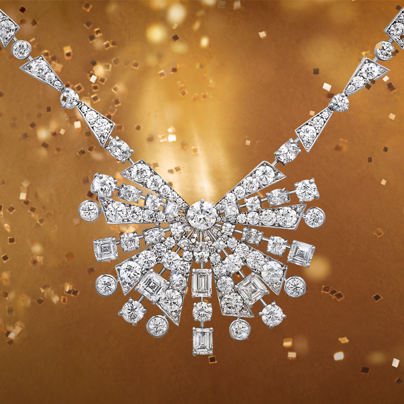  Кулон Graff Solar из белого золота с бриллиантами