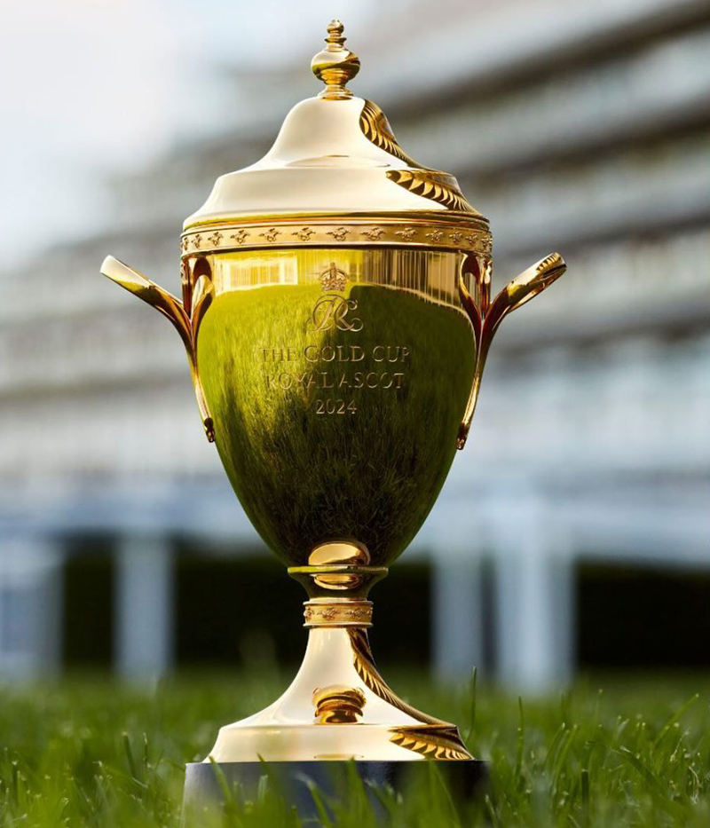 Кубок, изготовленный Garrard, для победителей Royal Ascot 2024