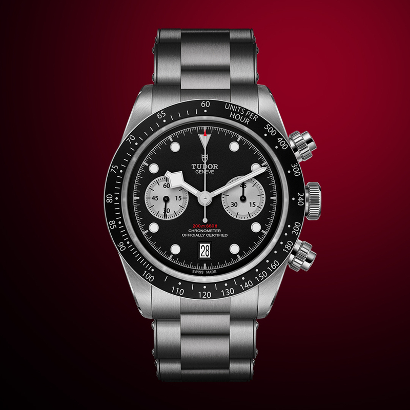 Часы Tudor Black Bay Chrono в 41 мм корпусе из стали с хронографом