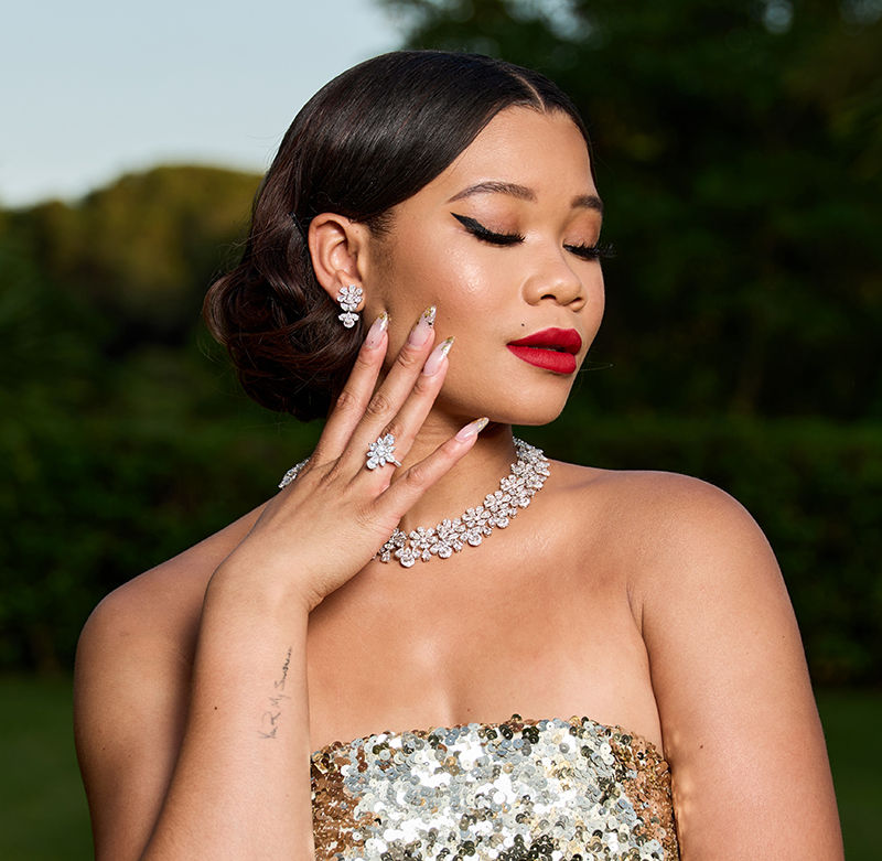 Сторм Рид в украшениях Chopard