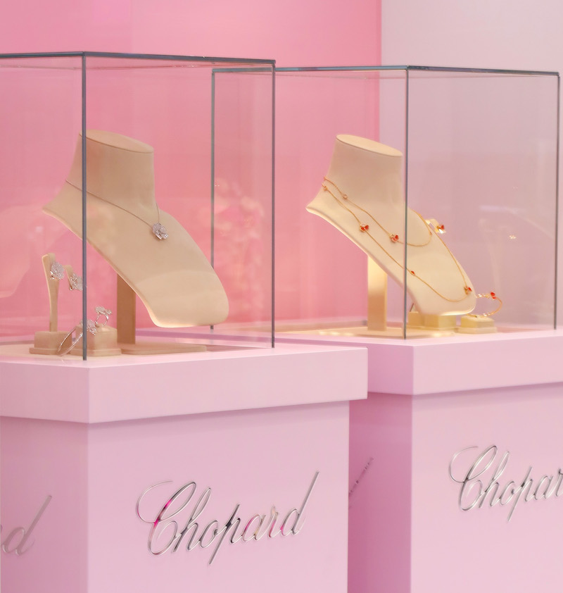 Pop-up пространство Chopard в ЦУМе