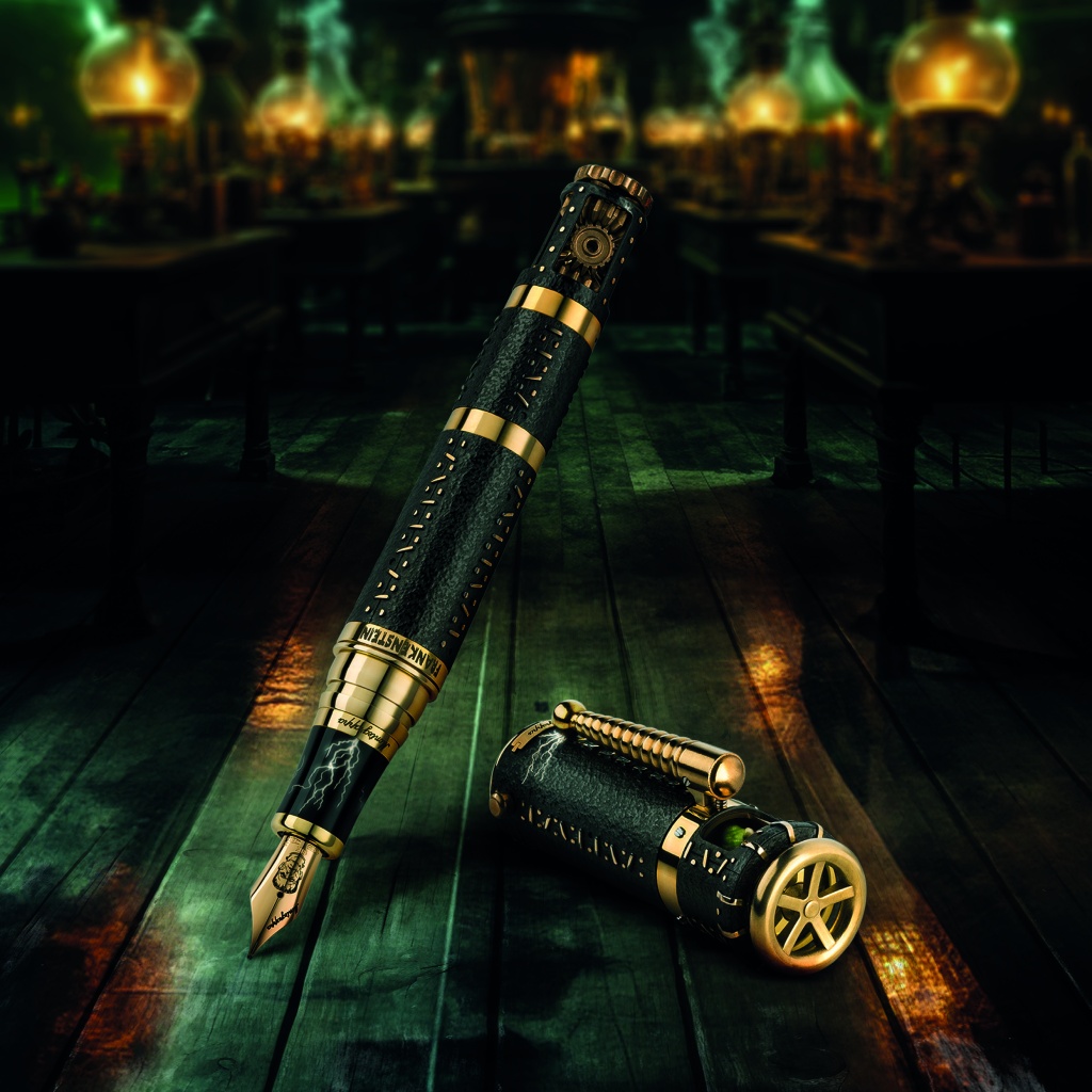 Лимитированная перьевая ручка Montegrappa Frankenstein L.E. из латуни Лимитированная перьевая ручка Montegrappa Frankenstein L.E. из латуни