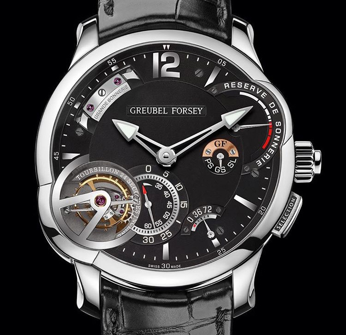 Часы Greubel Forsey Grande Sonnerie с минутным репетиром