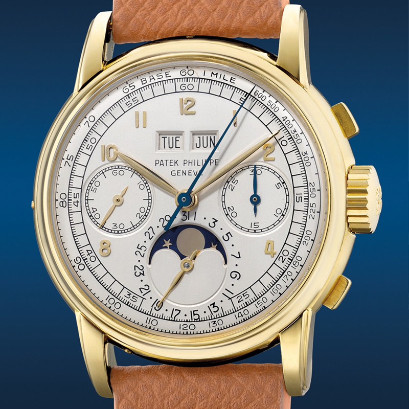 Лот 858: хронограф Patek Philippe Ref. 2499