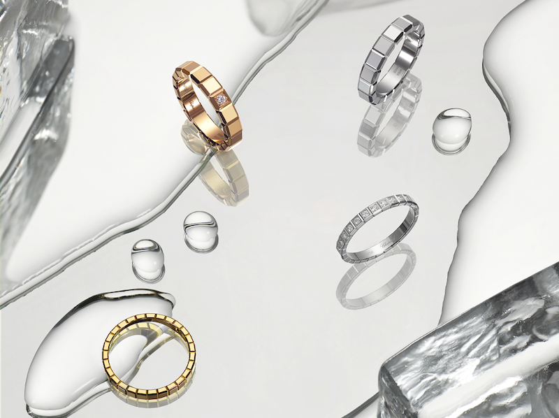 Кольца Chopard из коллекции Ice Cube
