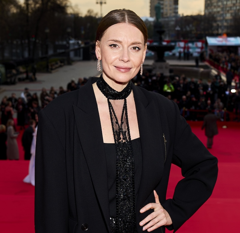 Любовь Толкалина в серьгах Mercury Art Deco