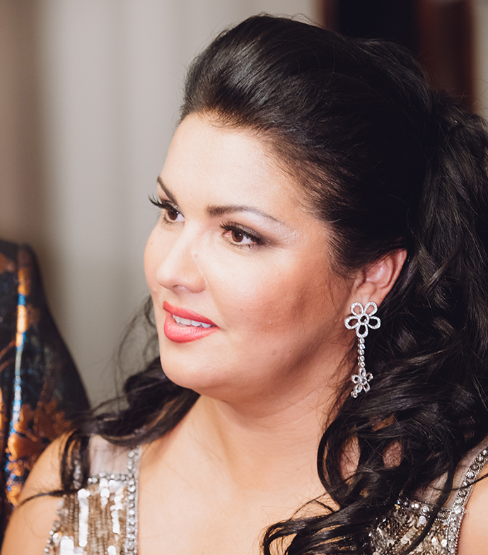 Анна Нетребко в серьгах Chopard High Jewellery