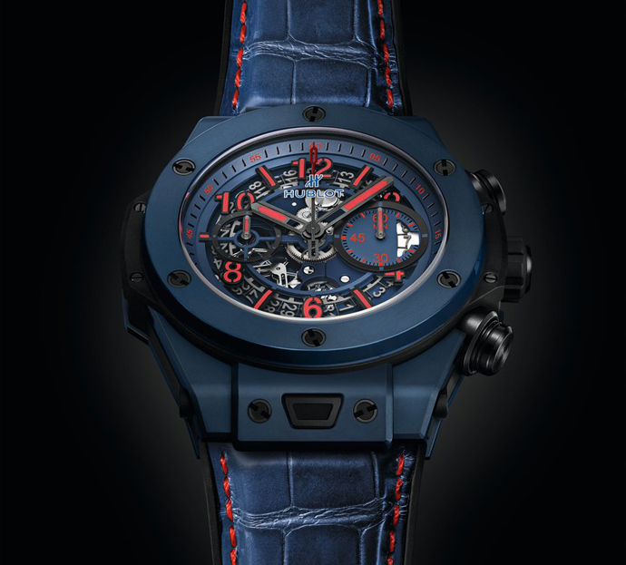 Возвратный хронограф Hublot Big Bang Unico 45 Special 45 в корпусе из керамики