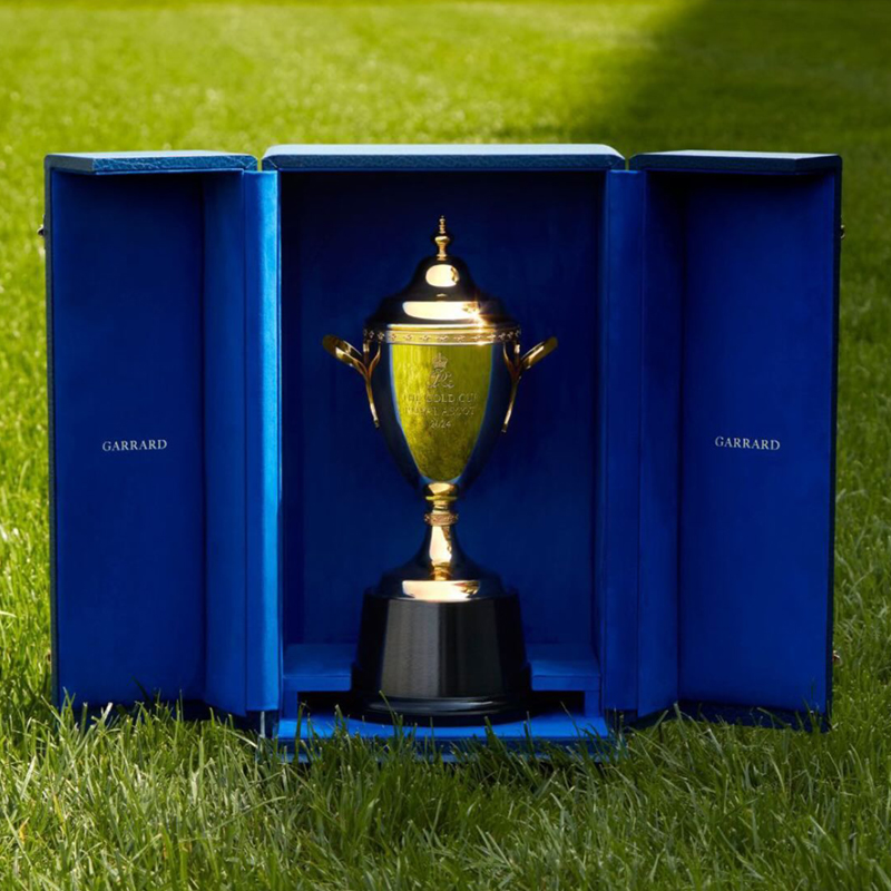 Кубок, изготовленный Garrard, для победителей Royal Ascot 2024
