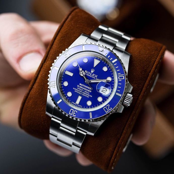 rolex sub smurf