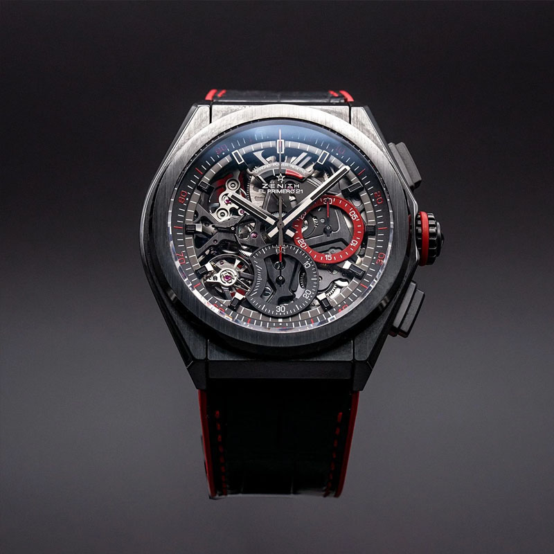 Лимитированные часы Zenith Defy For Russia Special Edition El Primero 21 в 44 мм керамическом корпусе с хронографом