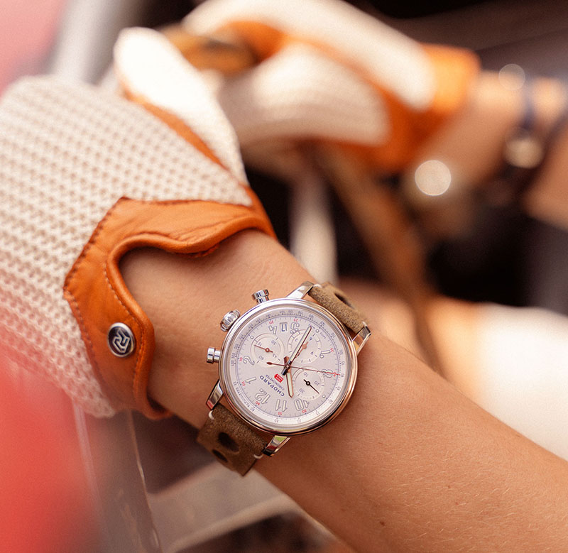 Хронограф Chopard Mille Miglia Classic представлен лимитированным тиражом в 70 экземпляров