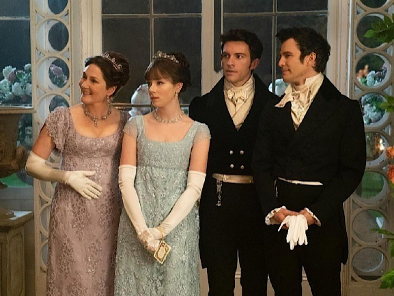 Кадр из сериала «Бриджертоны»