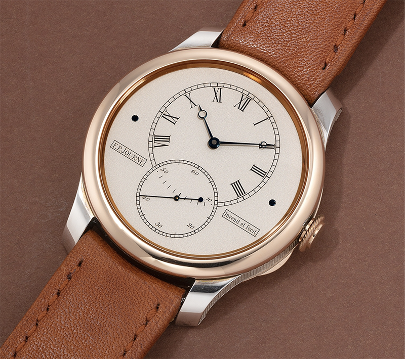 Часы F.P. Journe Ref. Т30 Tourbillon Anniversaire Historique в 40 мм корпусе из розового золота и серебра