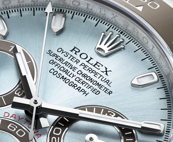 Часы Rolex Oyster Perpetual Daytona Cosmograph в 40 мм корпусе из платины