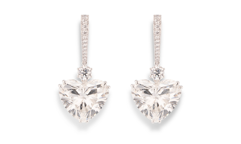 Серьги Chopard Haute Joaillerie из белого золота с бриллиантами (11. 06 к)