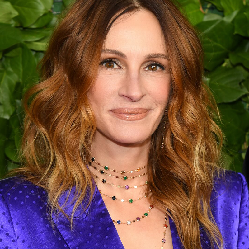 Джулия Робертс в колье и серьгах Pasquale Bruni Figlia Dei Fiori