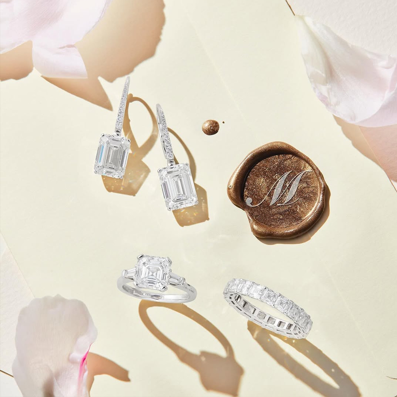 Украшения Mercury Classic из белого, желтого и розового золота с бриллиантами