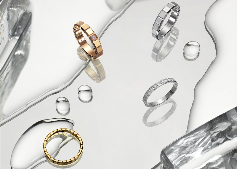 Кольца Chopard из коллекции Ice Cube 