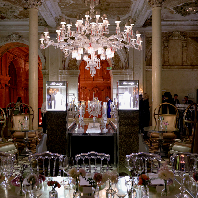 Атмосфера ресторана Cristal Room Baccarat