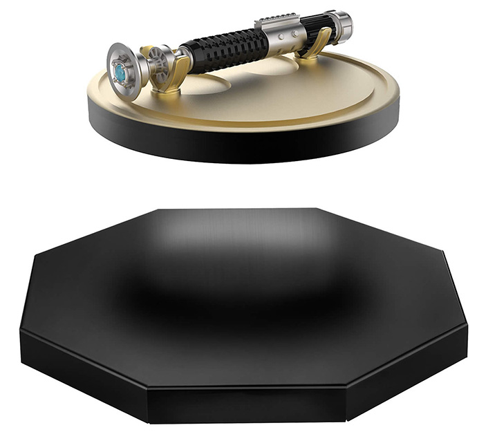 Ручка S.T. Dupont Star Wars Obi Wan Diamond с отделкой бронзой, палладием, родием, черным лаком и с голубым топазом