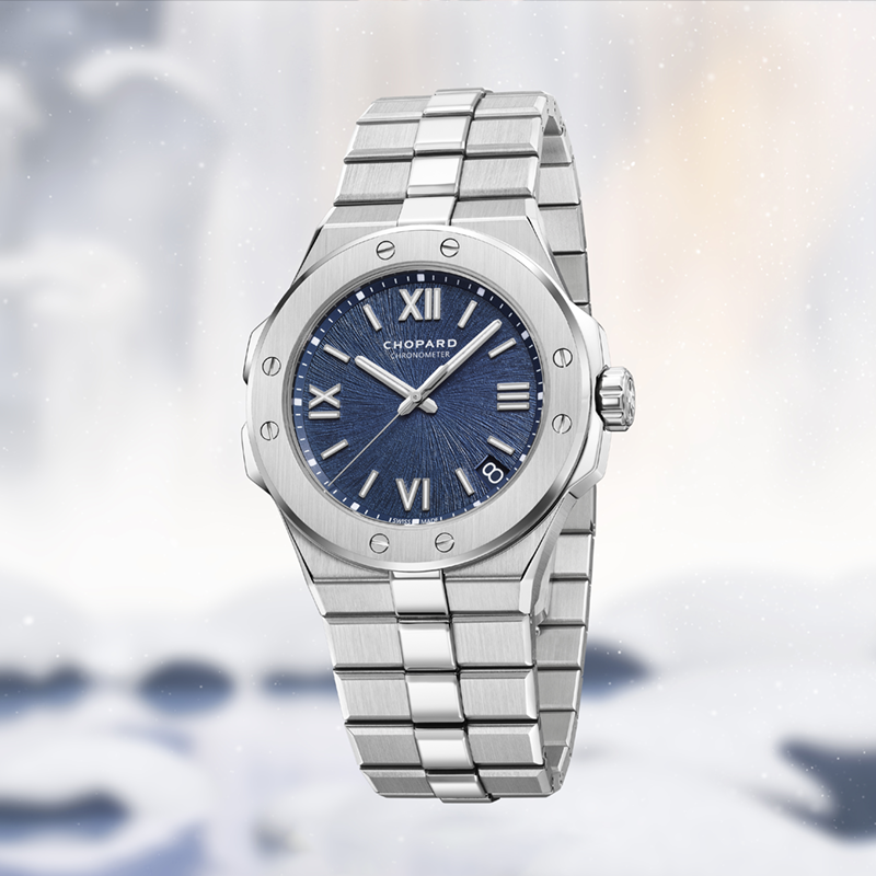 Часы Chopard Alpine Eagle в 36 мм корпусе из стали с указателем даты