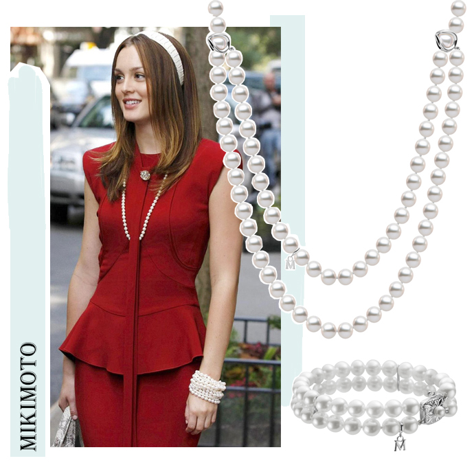 Колье Classic и браслет Core, все Mikimoto