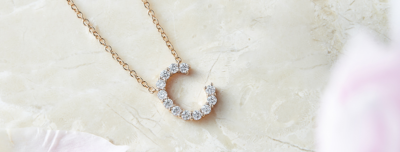 Кулон Mercury Classic из розового золота с бриллиантами