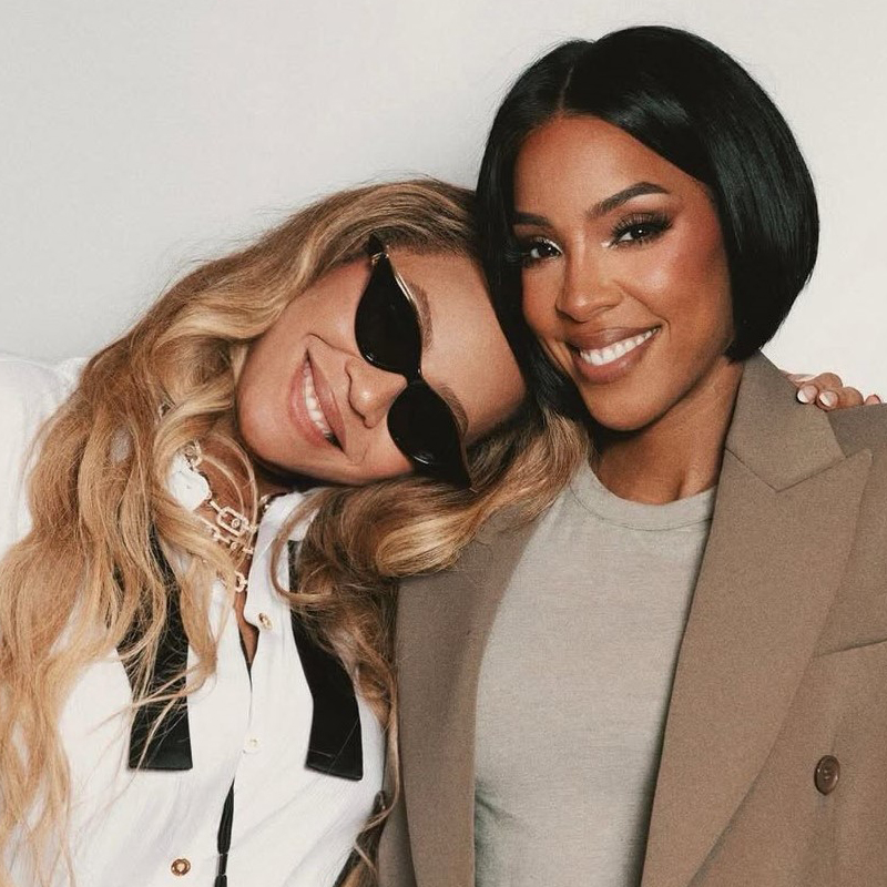 Бейонсе в колье Messika So Move и Келли Роуленд