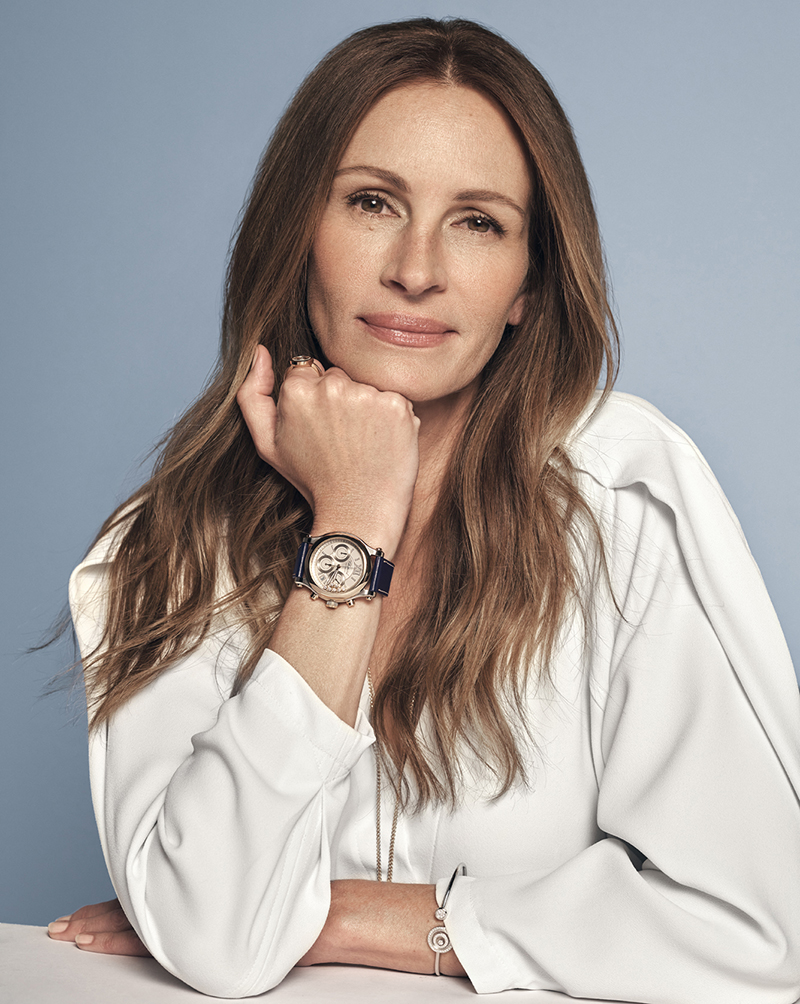  В браслете и кольце Happy Spirit и часах Happy Sport, все Chopard