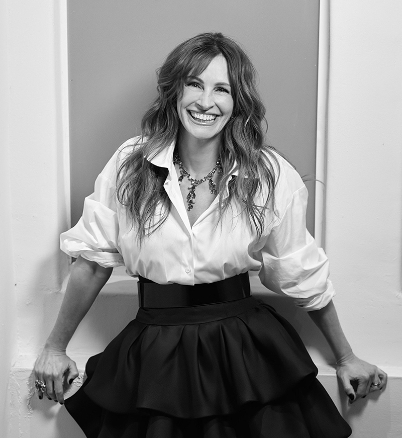 Джулия Робертс в украшениях Chopard x Julia Roberts