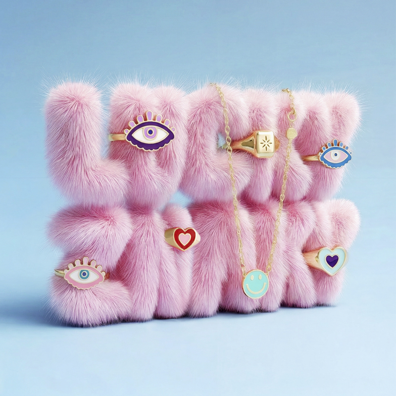 Украшения LUCKY ZNAKY из коллекции Lucky Signs