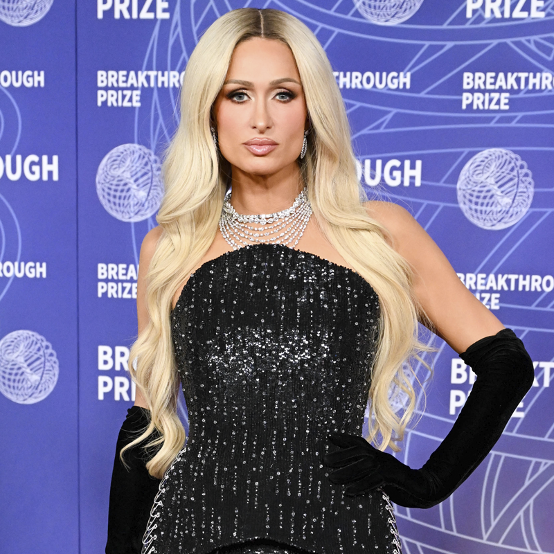 Пэрис Хилтон в трех колье Haute Joaillerie и серьгах L’Heure du Diamant, все Chopard