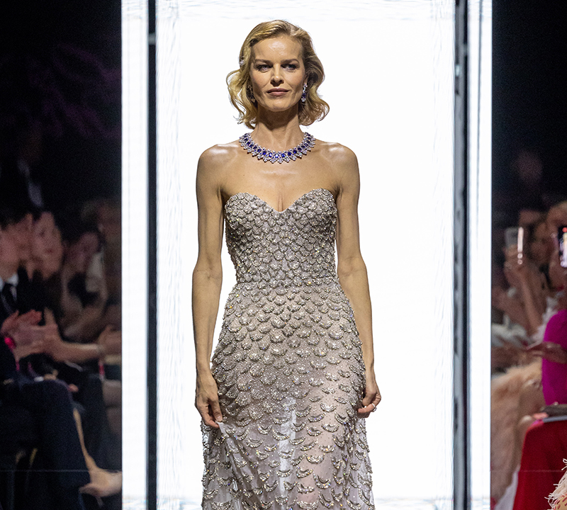 Ева Герцигова в колье и серьгах Chopard Red Carpet