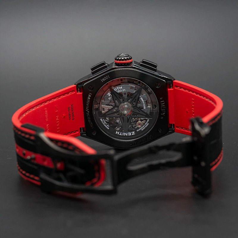 Лимитированные часы Zenith Defy For Russia Special Edition El Primero 21 в 44 мм керамическом корпусе с хронографом