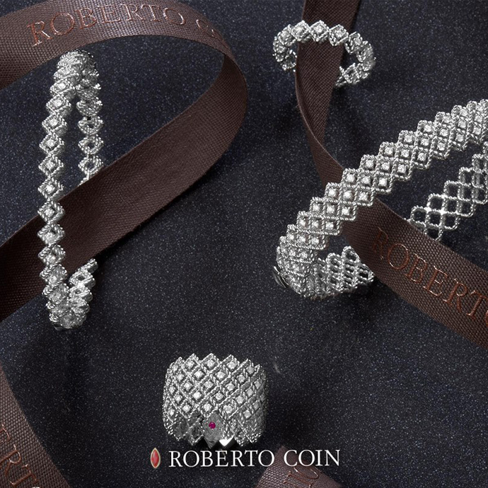 Кольца и браслеты Roberto Coin Roman Barocco из белого золота с бриллиантами и рубинами.jpg