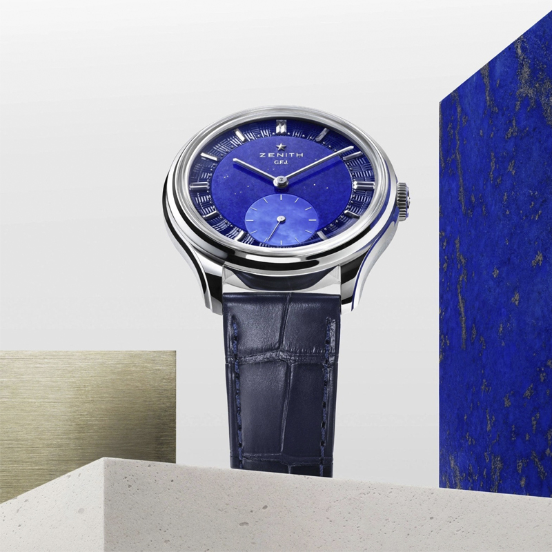 Часы Zenith G.F.J. Calibre 135 в 39 мм корпусе из платины. Лимитированная серия в 160 экземпляров