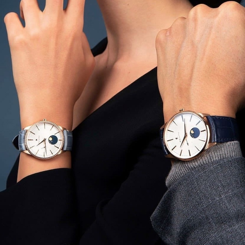 Часы Zenith Elite Moonphase в 36 и 40,5 мм корпусе из розового золота