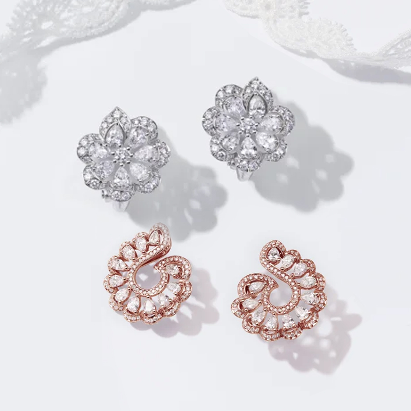 Серьги Chopard Precious Lace