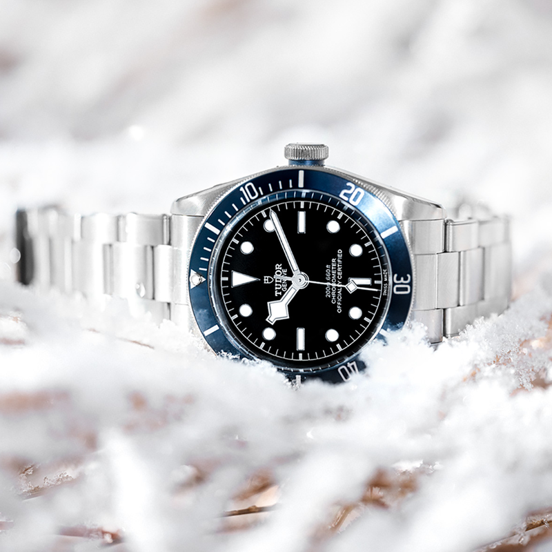 Часы Tudor Black Bay Fifty Eight в 39 мм корпусе из стали с вращающимся безелем
