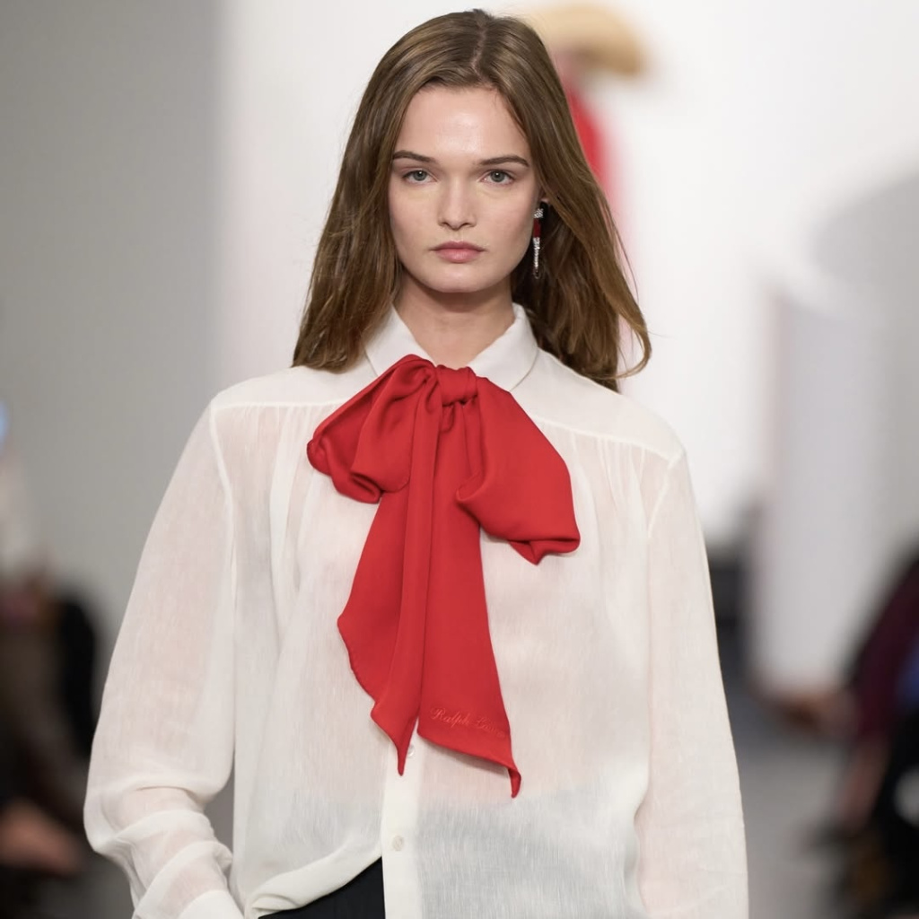 Фото с показа Ralph Lauren весна-лето 2026