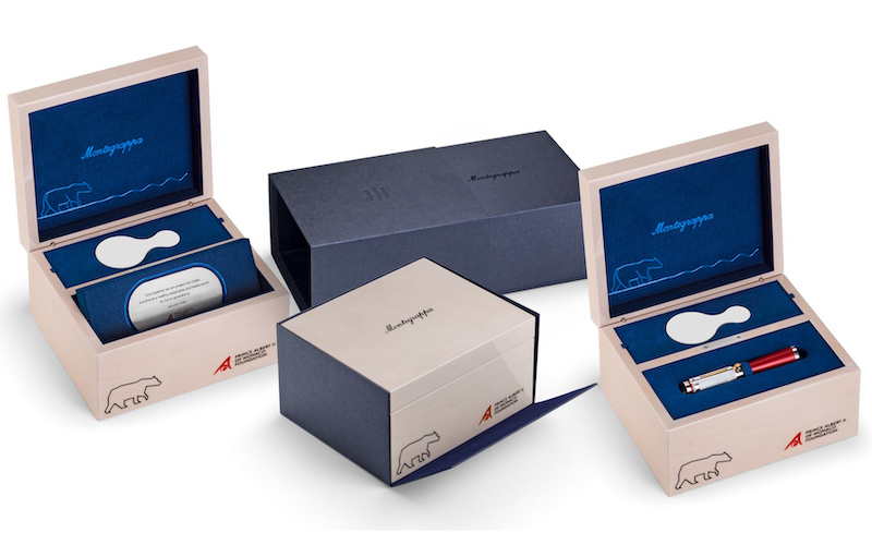 Упаковка Montegrappa Prince Albert II of Monaco Life