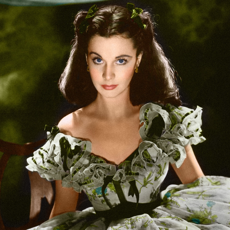 Вивьен Ли в роли Скарлетт О'Хары