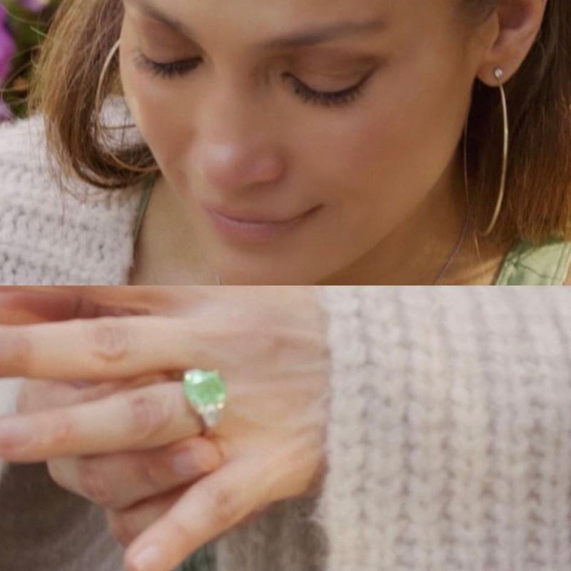 Как создавалось кольцо Дженнифер Лопес с зеленым алмазом