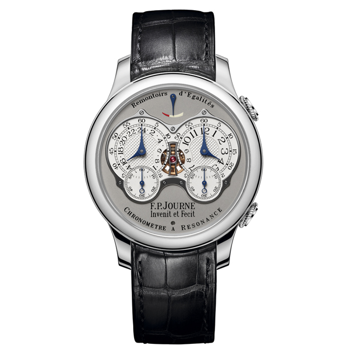 Часы F.P. Journe Chronomètre à Résonance в корпусе из платины