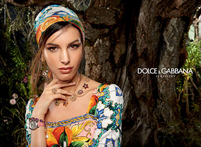 Кейт Кинг в украшениях Dolce & Gabbana
