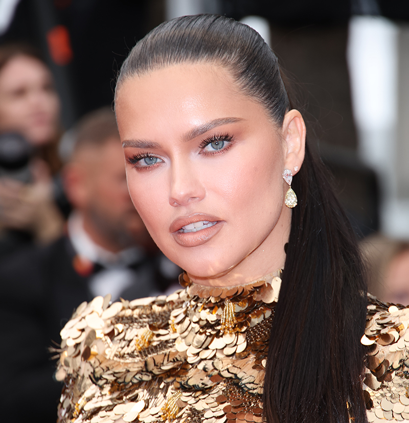 Адриана Лима в серьгах Chopard Haute Joaillerie 